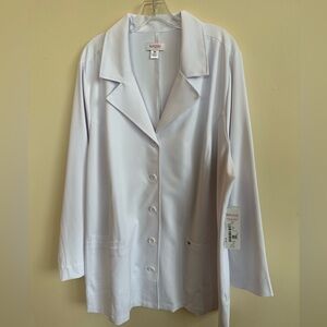 Koi Scrubs Essentials White Lab Coat